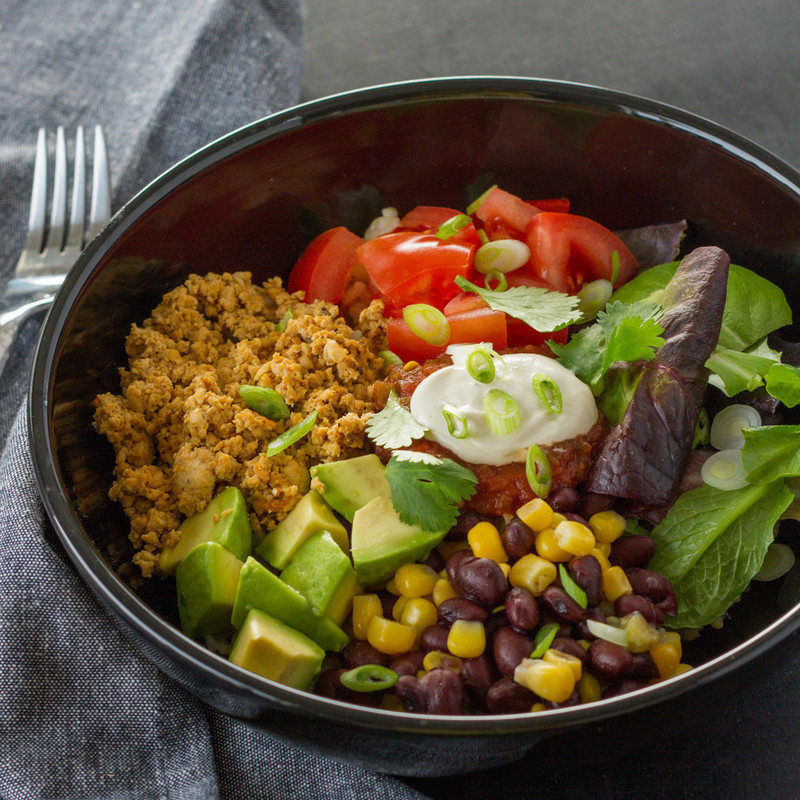 黒豆と牛肉のブリトーのレシピ