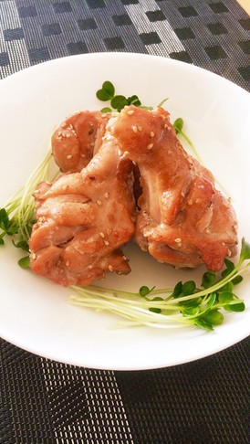 トースターで♬鶏手羽もと中華風タレ焼き