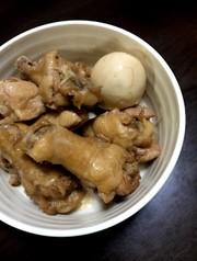 簡単♪手羽元さっぱり醤油煮の写真