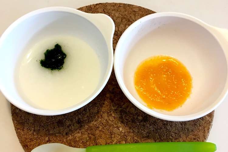 離乳食初期 １０倍粥 野菜２種 レシピ 作り方 By V V123 クックパッド 簡単おいしいみんなのレシピが366万品