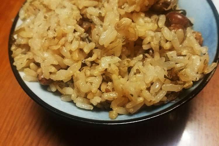 簡単豆ごはん レシピ 作り方 By なちゅのおかん クックパッド 簡単おいしいみんなのレシピが374万品