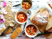 温まる♪大豆のミネストローネの写真