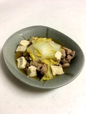 簡単☆豚肉と白菜の旨煮