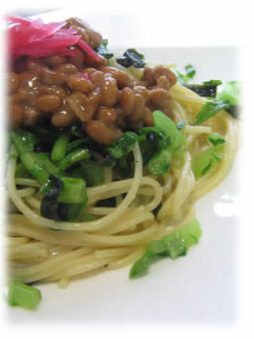 簡単*納豆パスタ