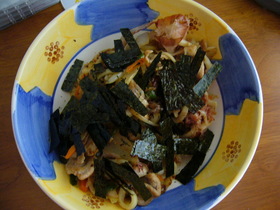 めんつゆで☆お手軽焼うどん