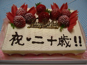 ☆いちごのデコレーションケーキ☆