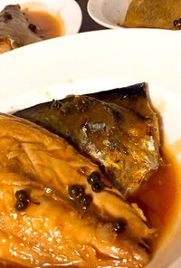 鯖のコチュジャン味噌煮