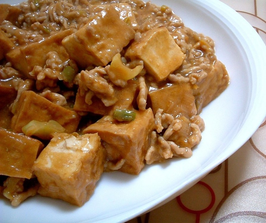 辛くない麻婆豆腐の画像