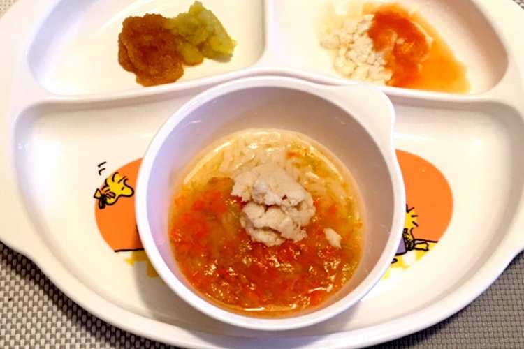 離乳食中期 うどんレシピ レシピ 作り方 By V V123 クックパッド