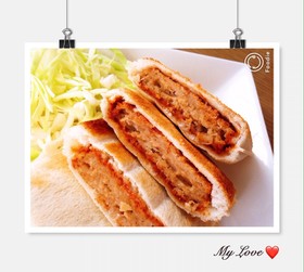 れぽ13♡焼いてランチパック♡簡単