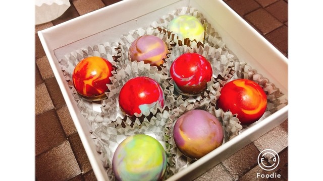バレンタイン必見 可愛すぎ惑星チョコ レシピ 作り方 By 楽 楽cooking クックパッド 簡単おいしいみんなのレシピが359万品