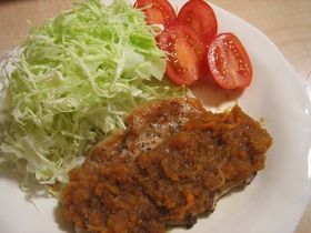 しょうが&野菜ソースのポークソテー