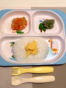 ☆離乳食後期☆ 5倍粥プレート ①