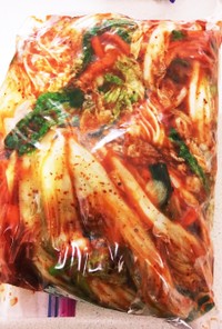 韓国人直伝自家製白菜キムチ