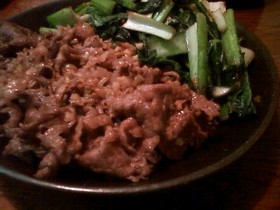 薬味たっぷり☆牛肉の香り炒め