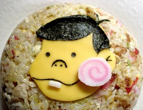 なるとでバカボンチャーハン♪