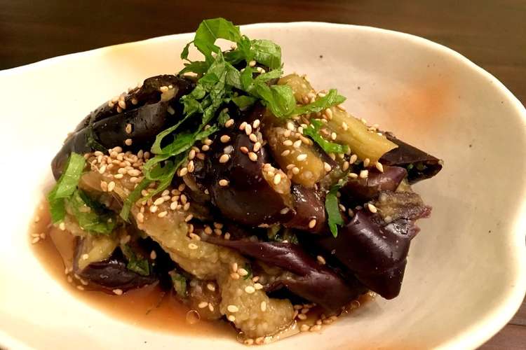 茄子と大葉のさっぱり中華和え レシピ 作り方 By 元仙人 クックパッド 簡単おいしいみんなのレシピが353万品