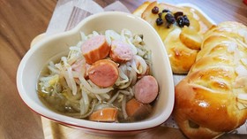 時短すぎてスミマセン!冷凍もやしのスープ