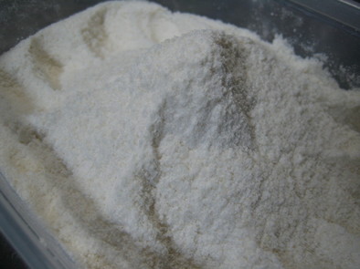 自家製米粉の作り方の写真