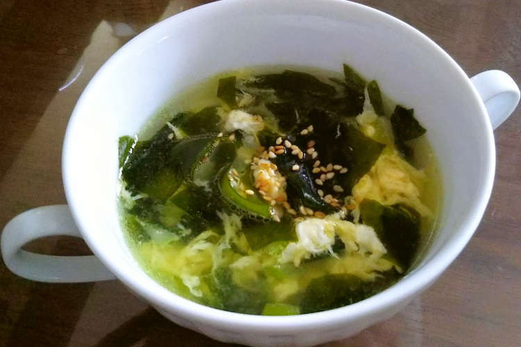 簡単絶品本格的 タイ風ワカメスープ レシピ 作り方 By Anko栄養士 クックパッド 簡単おいしいみんなのレシピが359万品