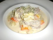 豚肉とトロトロ白菜のクリーム煮の写真