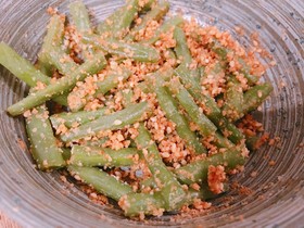 シンプルに美味しい♡いんげんの胡麻和え