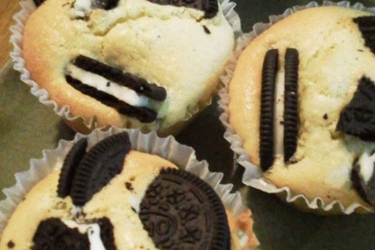 オレオチョコミン カップケーキ レシピ 作り方 By ののbun クックパッド