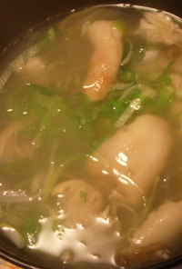 豚足スープ