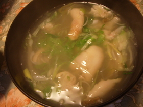 豚足スープ