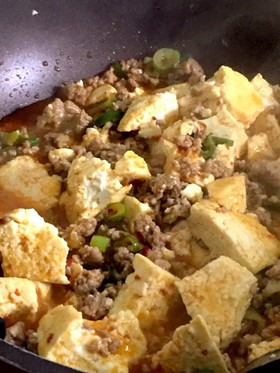 うちの簡単麻婆豆腐
