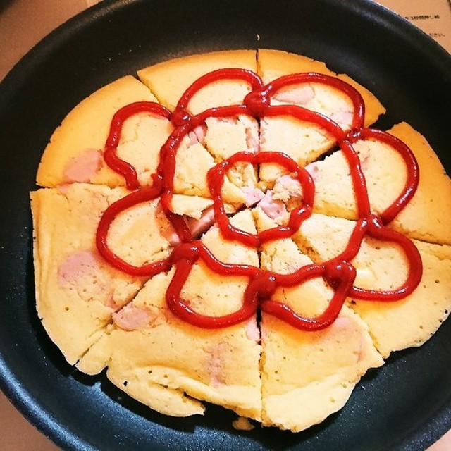 Hmでアメリカンドッグ味 ホットケーキ レシピ 作り方 By 美枝ママ クックパッド 簡単おいしいみんなのレシピが350万品