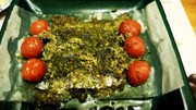 イワシのパン粉オーブン焼きの写真