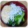素麺つゆで、しらす干しと小松菜の山芋丼