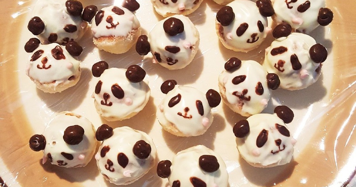 バレンタインに パンダチョコ レシピ 作り方 By りぃ クックパッド 簡単おいしいみんなのレシピが356万品