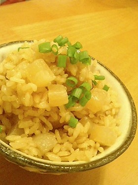 大根のオイスターご飯♪
