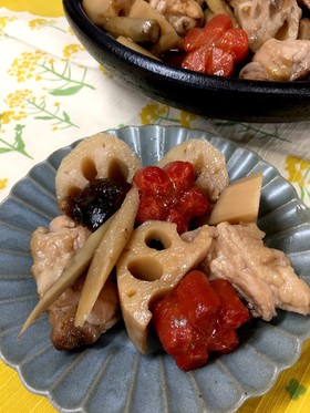 素材の旨味がじんわり 鶏と根菜の煮物