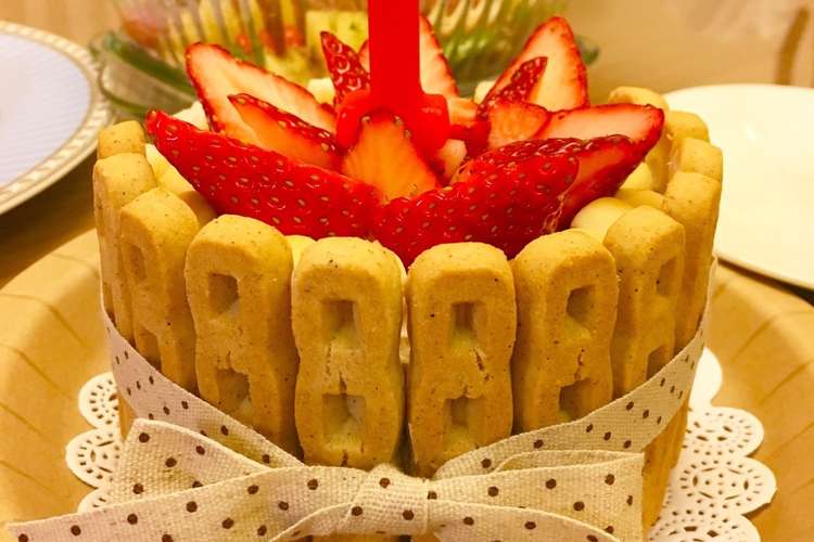 画像付 赤ちゃん用簡単1歳誕生日ケーキ レシピ 作り方 By Momo6458 クックパッド 簡単おいしいみんなのレシピが358万品
