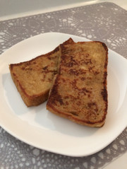 ほうじ茶ラテ☆フレンチトースト☆の写真