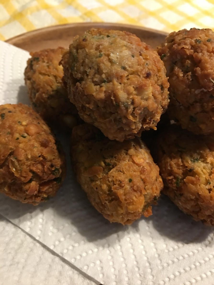 クリスピーファラフェルのレシピ