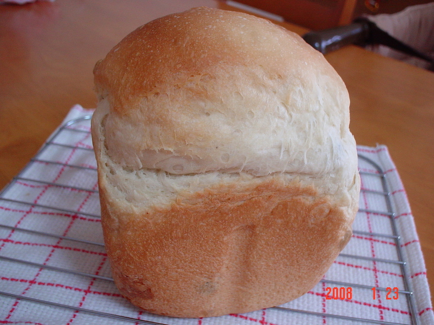ＨＢで♪サクッと耳がおいしい！食パンの画像