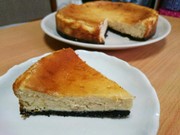 フリーズドライ入り☆ベイクドチーズケーキの写真