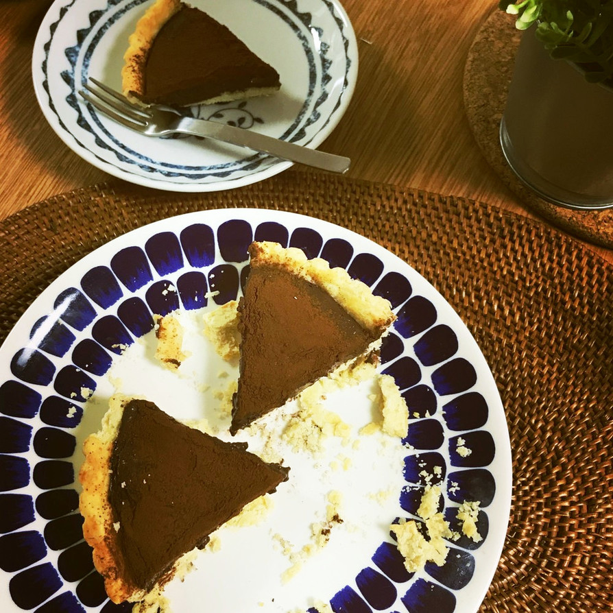 ヴィーガンチョコレートタルトのレシピ