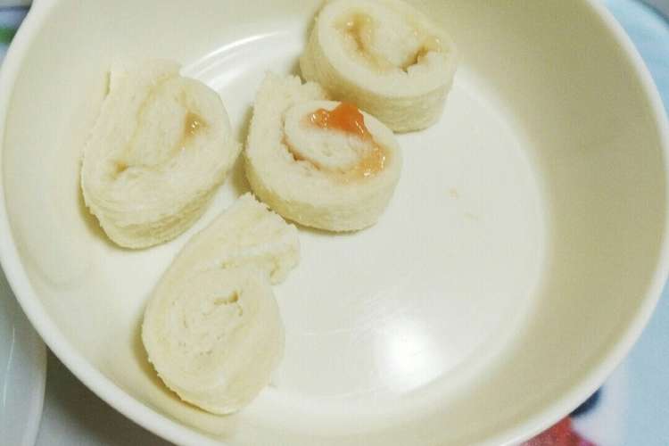離乳食 食パンロール ベビーダノン レシピ 作り方 By 三穂ママ クックパッド 簡単おいしいみんなのレシピが349万品