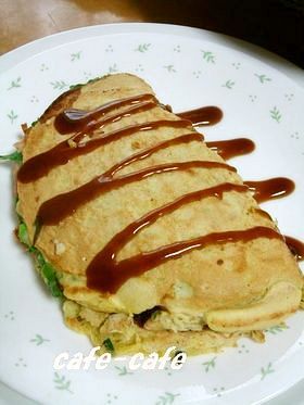 うちのねぎ焼き☆ねぎ山盛り~☆