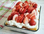 簡単!カステラで♪スコップケーキの写真