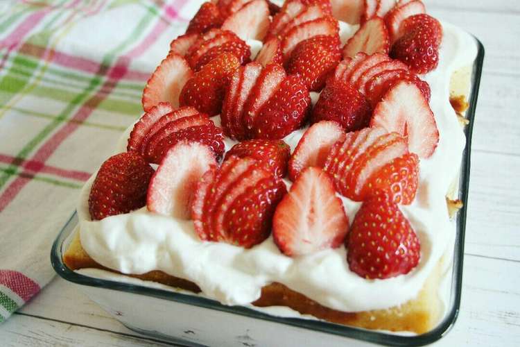 簡単 カステラで スコップケーキ レシピ 作り方 By 3姉妹母ちゃんmin クックパッド 簡単おいしいみんなのレシピが350万品