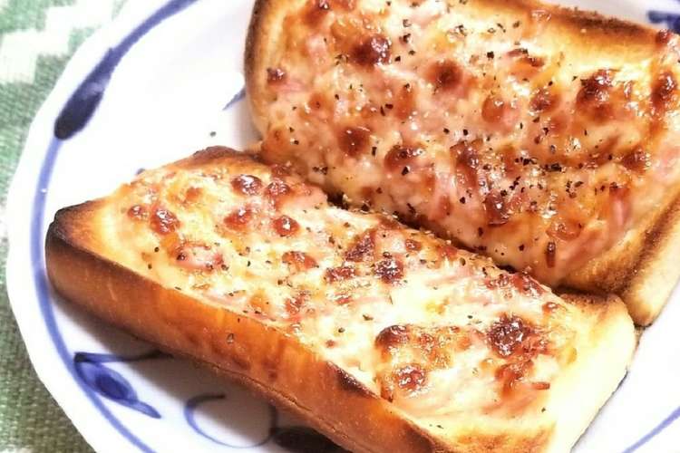ベーコンマヨトースト レシピ 作り方 By 春菜食堂y クックパッド 簡単おいしいみんなのレシピが376万品