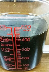 カキ醤油で作ったメンツユで割下を作ろう