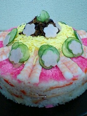 ★ひな祭り ちらしケーキ★