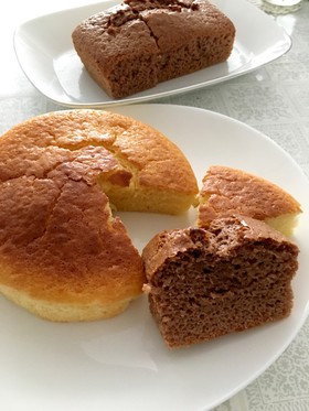 ホットケーキMIXで簡単ヨーグルトケーキ